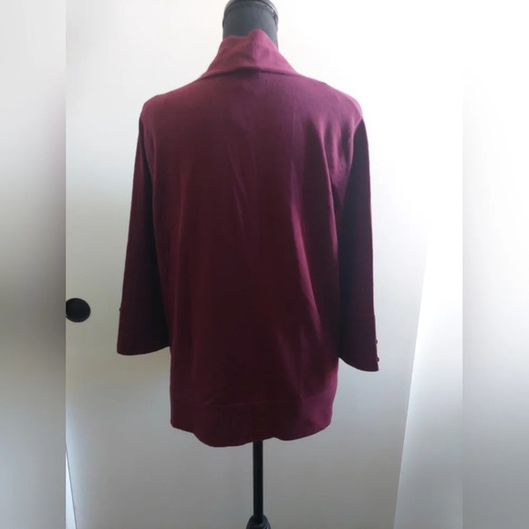 Evolution by Cyrus Myna button sleeve Cardigan Sweater lightweight LP Stitch Fix - Picture 5 of 8